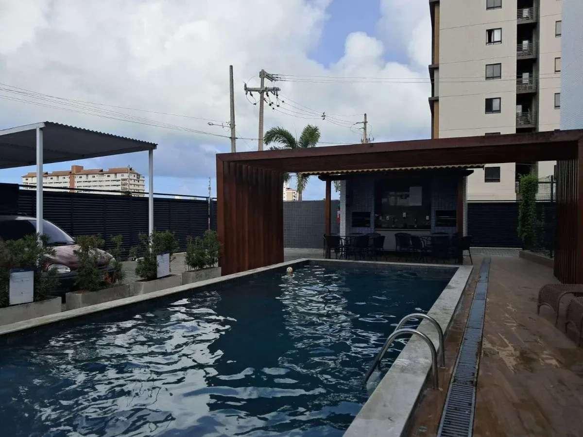 Apartamento à venda, no Villaggio Elisete Viana em Cabedelo, Poço, com 3 quartos, 58,70m²